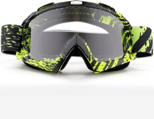 Dirt Bike ATV Goggles-Motorcycle Offroad Riding Helmet Motocross